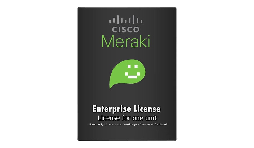 Cisco Meraki Enterprise - subscription license (5 years) + 5 Years Enterprise Support - 1 security appliance