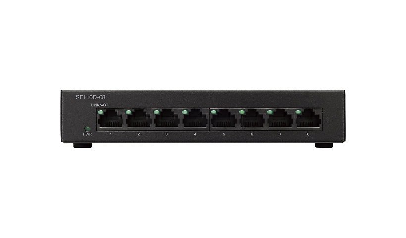 Cisco Small Business SF110D-08 - commutateur - 8 ports - non géré