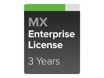 Cisco Meraki Enterprise - subscription license (3 years) + 3 Years Enterprise Support - 1 security appliance