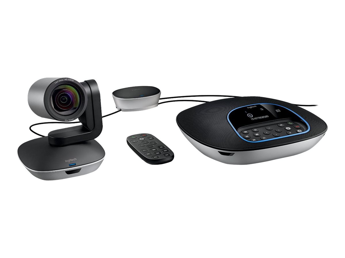 Logitech GROUP HD Video and Conferencing System - video conferencing kit - 960-001054 - Webcams - CDW.ca