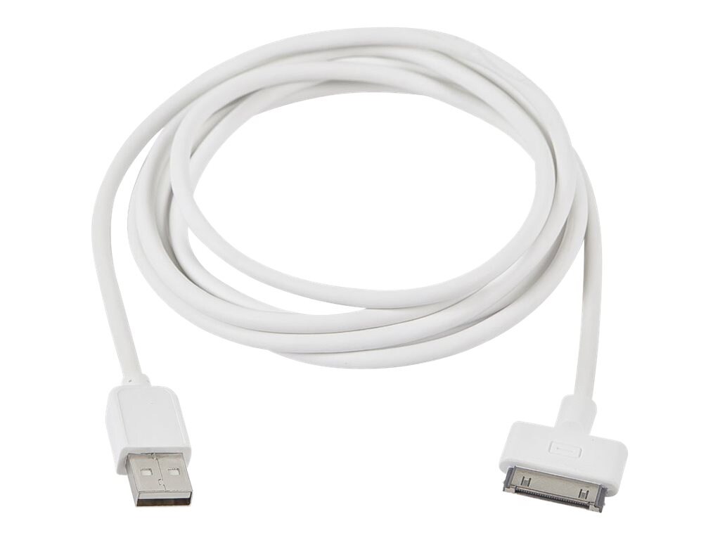 Compulocks Apple 30 Pin Charing Cable - 6 Feet Long - charging / data cable USB to Apple Dock - 1.83 m