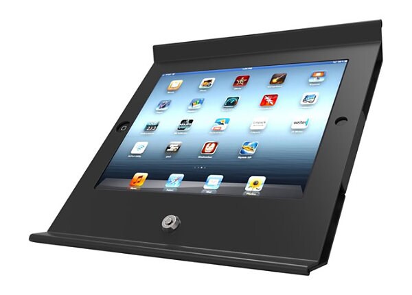 Compulocks iPad Secure Slide POS Wall Mount / Kiosk Black - mounting kit