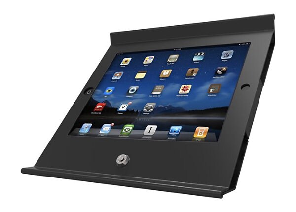 Compulocks iPad Secure Slide POS Wall Mount / Kiosk Black - mounting kit
