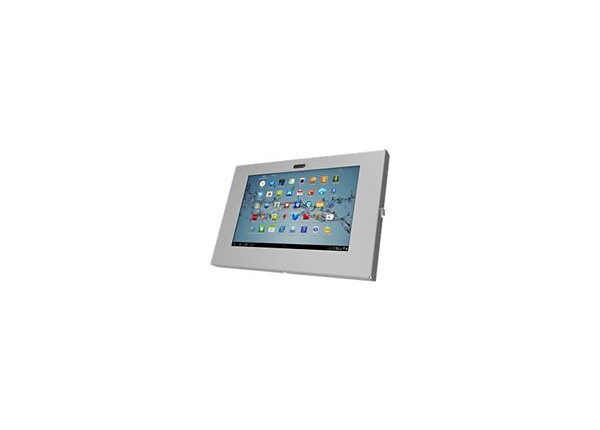 Compulocks Full Jacket - Galaxy Tab 3 10.1" Wall Mount Enclosure - Silver - wall mount