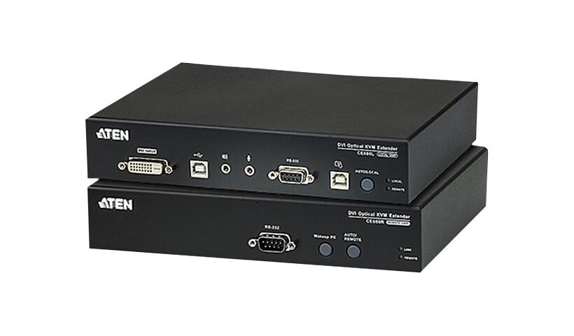 ATEN CE 680 Local and Remote Units - KVM / audio / serial / USB extender
