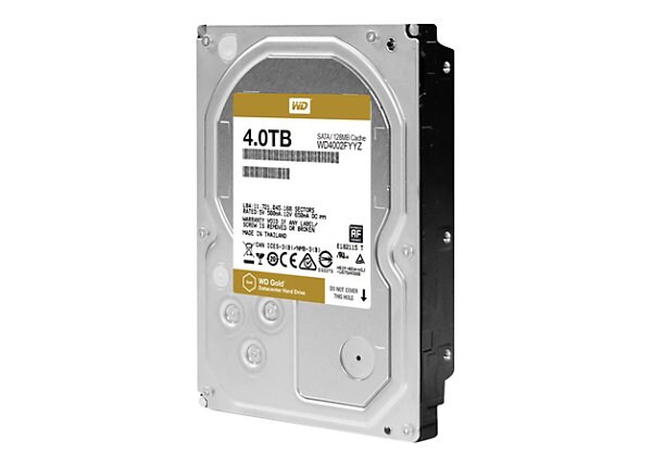 WD Gold Datacenter Hard Drive WD4002FYYZ - hard drive - 4 TB - SATA 6Gb/s