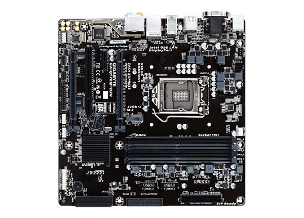 Gigabyte GA-Q170M-D3H - 1.0 - motherboard - micro ATX - LGA1151 Socket - Q170