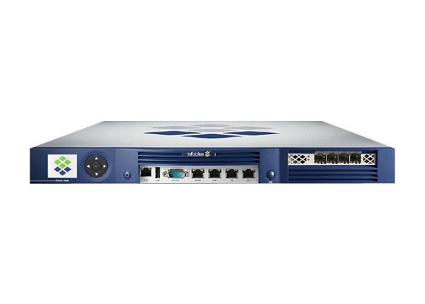 Infoblox Advanced Appliance PT-1400 - DNS Traffic Control, Advanced DNS Protection and GRID - network management device