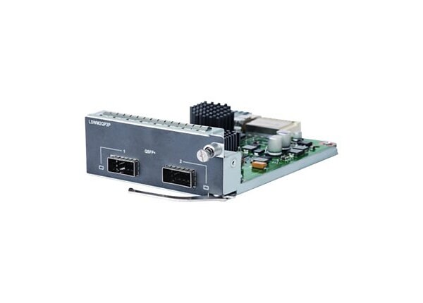 HPE 2-port QSFP+ Module - expansion module