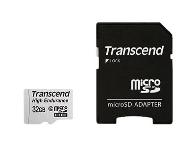 Transcend High Endurance - flash memory card - 32 GB - SDHC