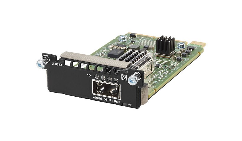 HPE Aruba 3810M 1QSFP+ 40GbE Module - network device accessory kit