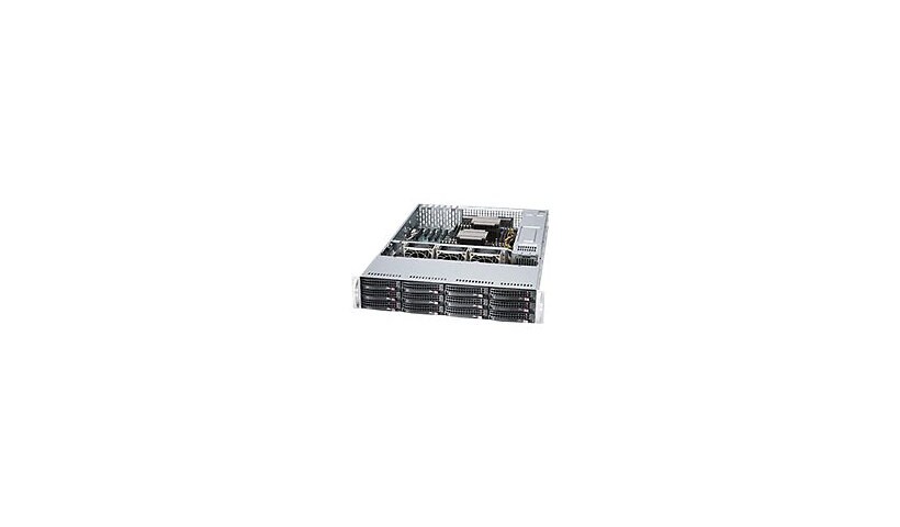 Supermicro SuperStorage Server 6028R-E1CR12N - rack-mountable - no CPU - 0