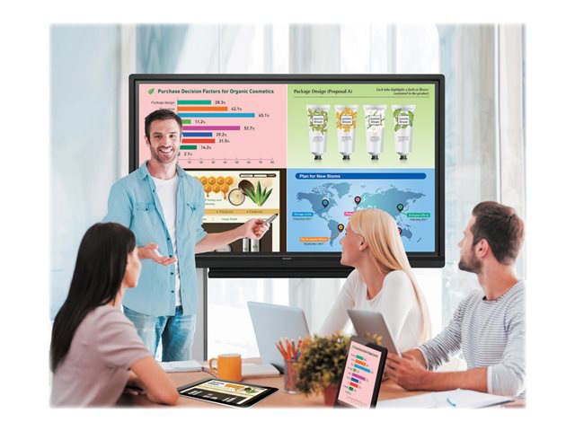 Sharp PN-L603W Aquos Board - 60" Class ( 60.1" viewable ) LED display