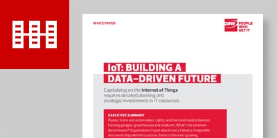  White paper IoT: Building a Data-Driven Future