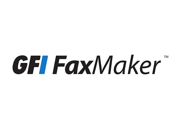 GFI FAXmaker - license + 1 year Software Maintenance Agreement - 1 additional user