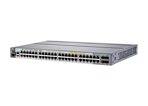 HPE Aruba 2920-48G-PoE+ 740 W - switch - 48 ports - managed - rack-mountable - with C15 PDU Jumper Cord (NA/MEX/TW/JP)