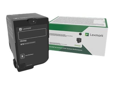 Lexmark - black - original - toner cartridge - LCCP, LRP