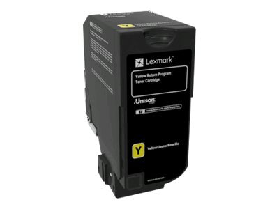 Lexmark - yellow - original - toner cartridge - LCCP, LRP