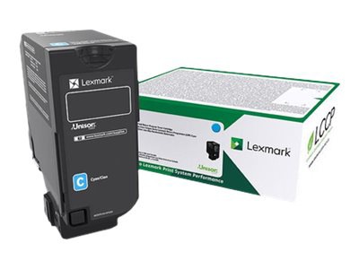 Lexmark - High Yield - cyan - original - toner cartridge - LCCP, LRP