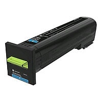 Lexmark - High Yield - cyan - original - toner cartridge - LCCP, LRP