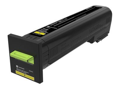 Lexmark - Extra High Yield - yellow - original - toner cartridge - LCCP, LR