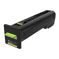 Lexmark - Extra High Yield - yellow - original - toner cartridge - LCCP, LRP