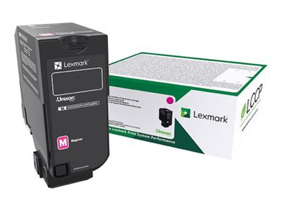 Lexmark - magenta - original - toner cartridge - LCCP, LRP