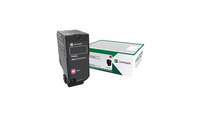 Lexmark - magenta - original - toner cartridge - LCCP, LRP