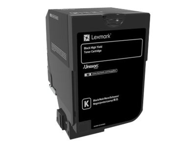 Lexmark - High Yield - black - original - toner cartridge - LCCP