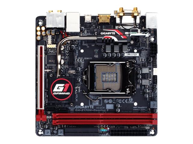 Gigabyte GA-Z170N-Gaming 5 - 1.0 - motherboard - mini ITX - LGA1151 Socket - Z170