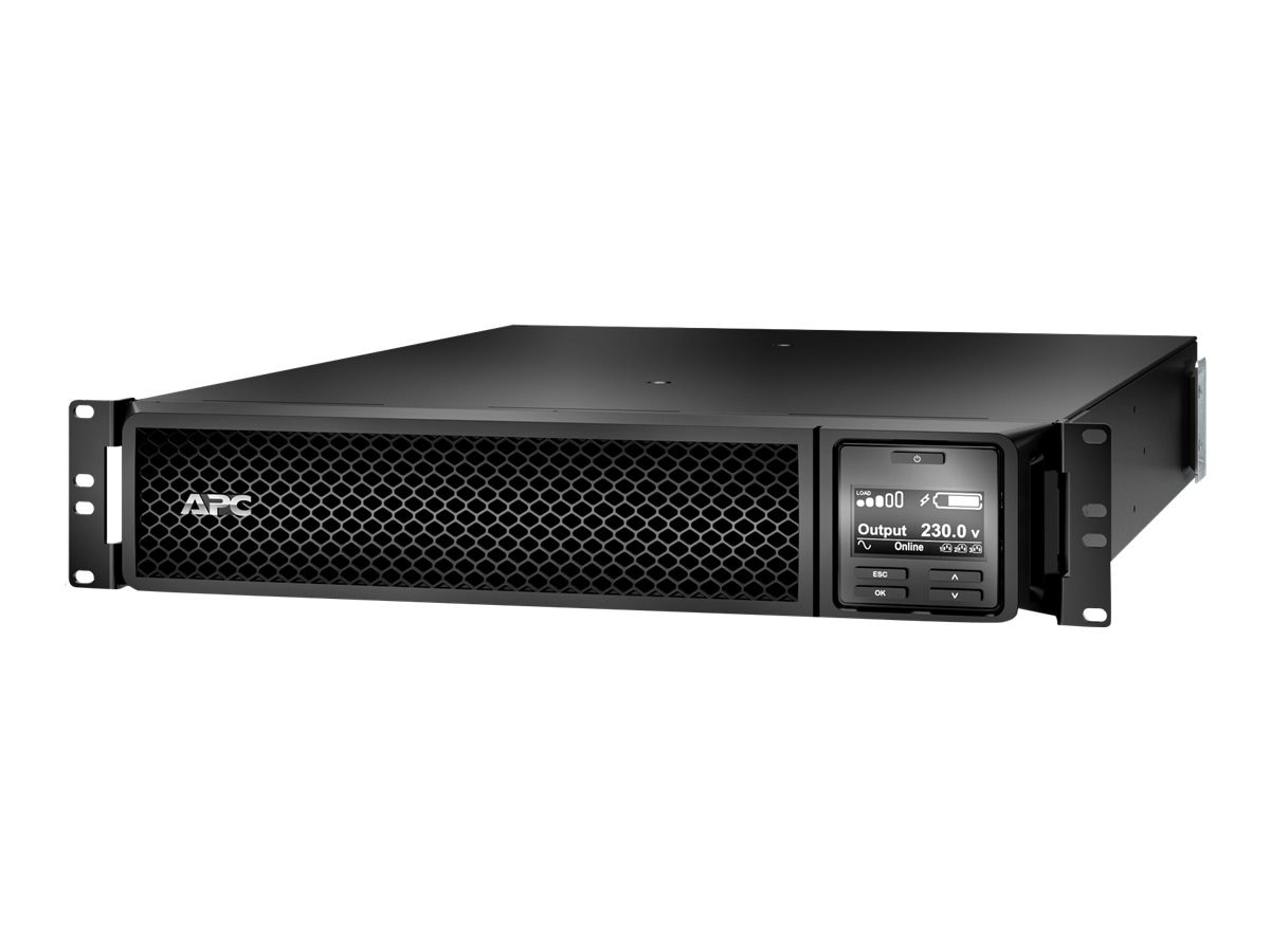 APC Smart-UPS On-Line, 3kVA, Rackmount 2U, 208V/230V, 6x C13+2x C19 IEC out