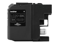 Brother LC201BK - black - original - ink cartridge