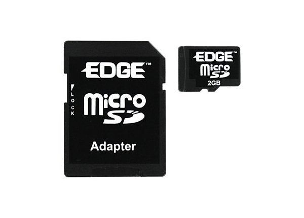 EDGE - flash memory card - 2 GB - microSD