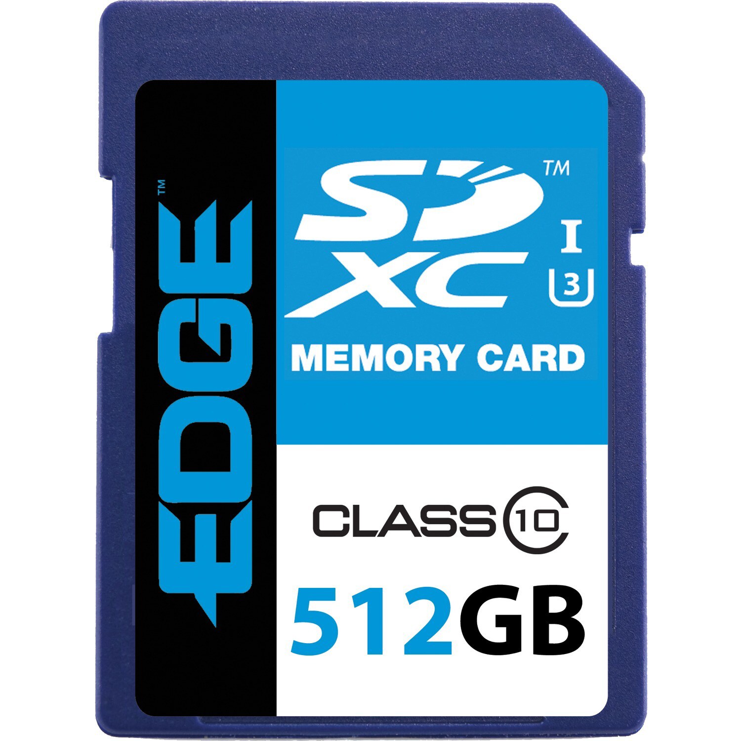 EDGE - flash memory card - 512 GB - SDXC UHS-I
