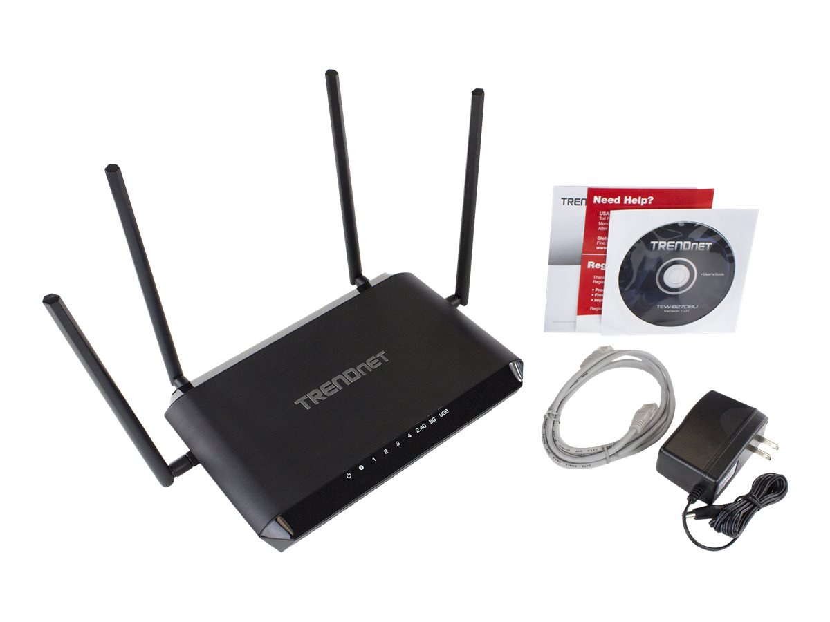 Thumbnail 6 of 15 for TRENDnet AC2600 MU-MIMO Wireless Gigabit Router, Increase WiFi Performance, WiFi Guest Network, Gaming-Internet-Home
