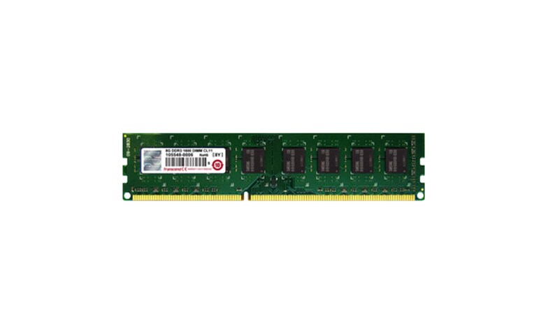 Transcend Ddr3 8 Gb Dimm 240 Pin Unbuffered Ts1glk64v3h Computer Components Cdw Com