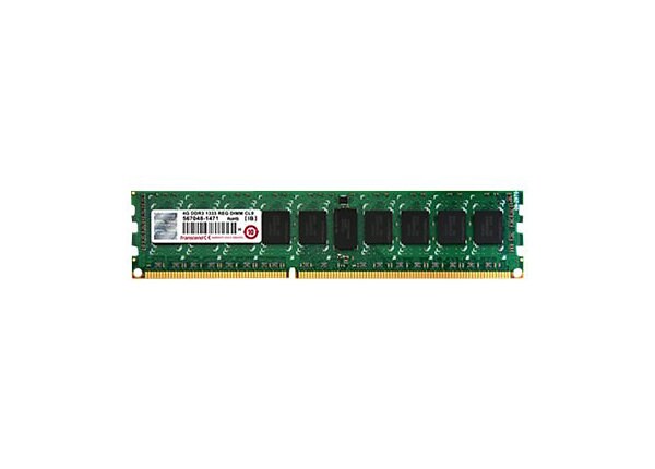 TRANSCEND 4GB DDR3 1600 DIMM 2RX8