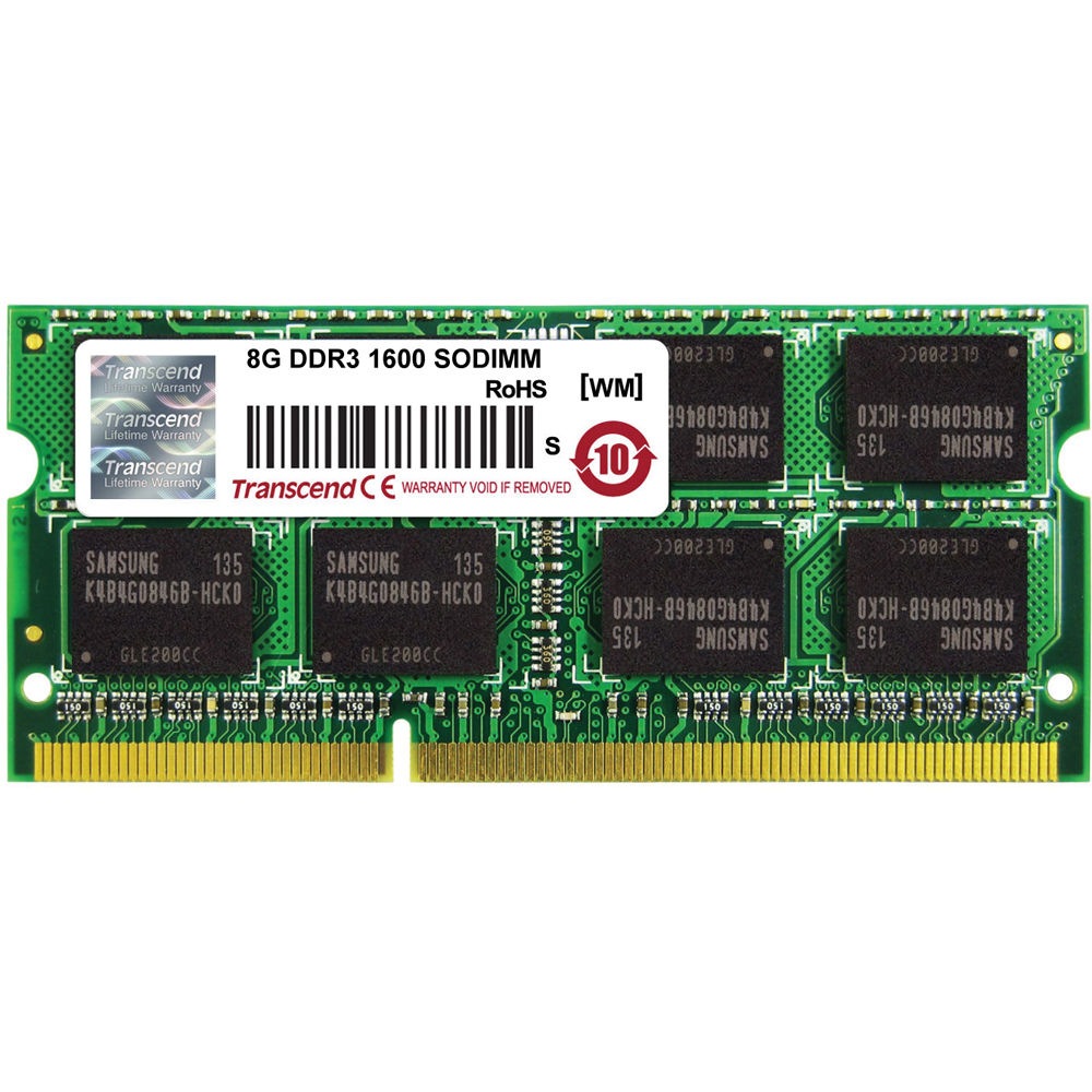 TRANSCEND 8GB F/MACBOOK SERIES DR X8