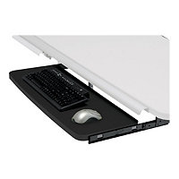 Anthro Basic - keyboard tray - rectangular - black