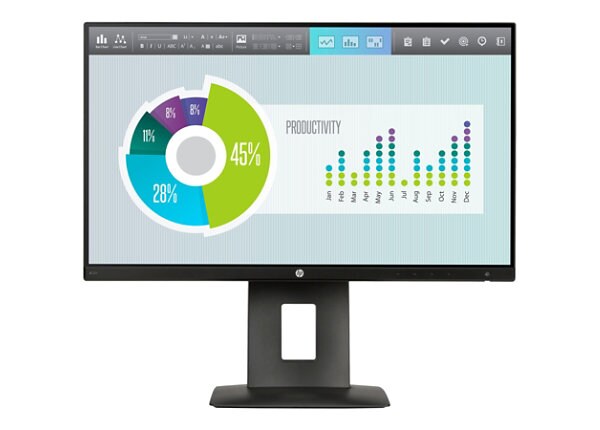 HP Z22n - LED monitor - Full HD (1080p) - 21.5"