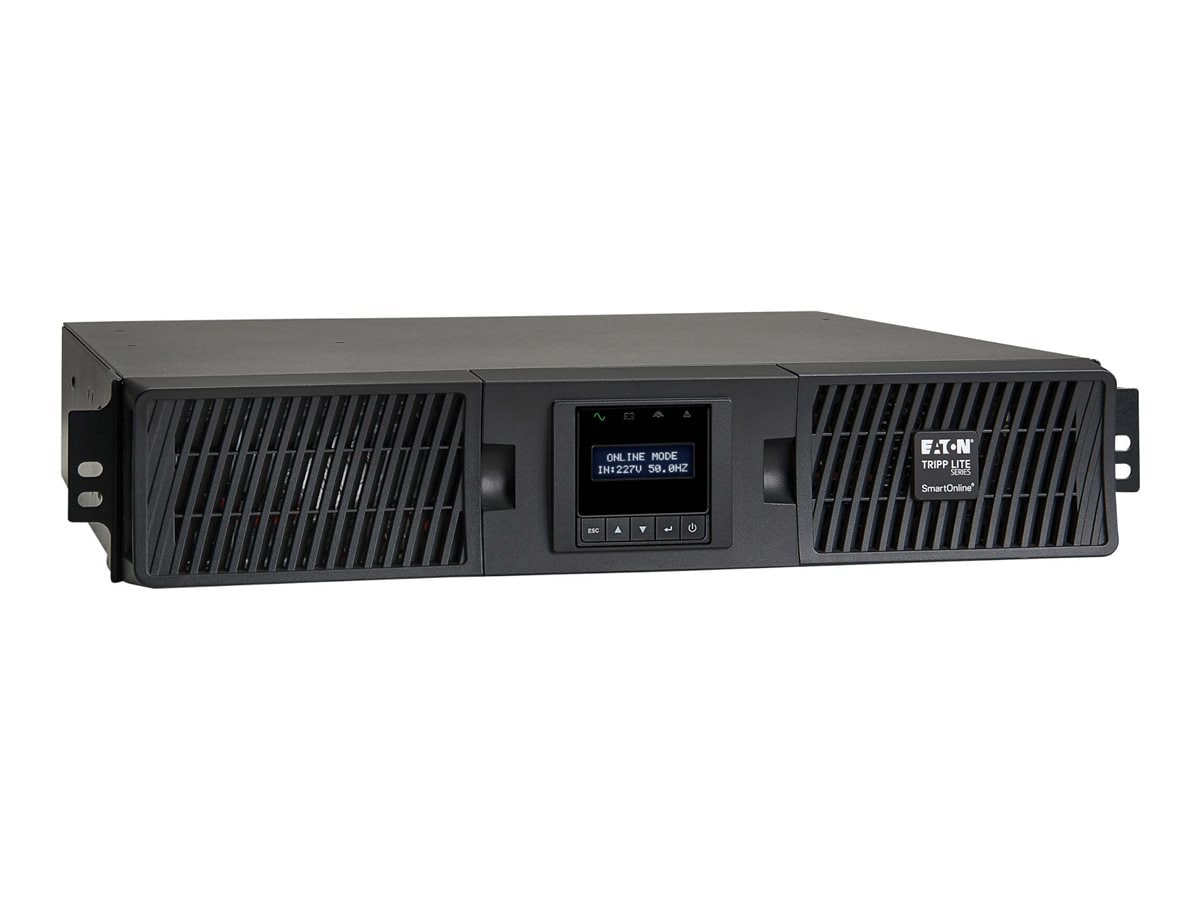 Eaton Tripp Lite Series SmartOnline 2200VA 2000W 208/230V Double-Conversion UPS - 10 Outlets, Extended Run, Network Card