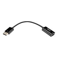 Tripp Lite 6in DisplayPort to HDMI Adapter Converter 4K x 2K @ 24/30Hz Active UHD DP to HDMI M/F DPort 1.2 6" - video /