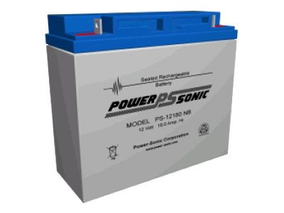 Power-Sonic PS-12180 - UPS battery - lead acid - 18 Ah