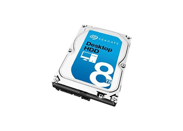 Seagate Desktop HDD ST8000DM002 - hard drive - 8 TB - SATA 6Gb/s