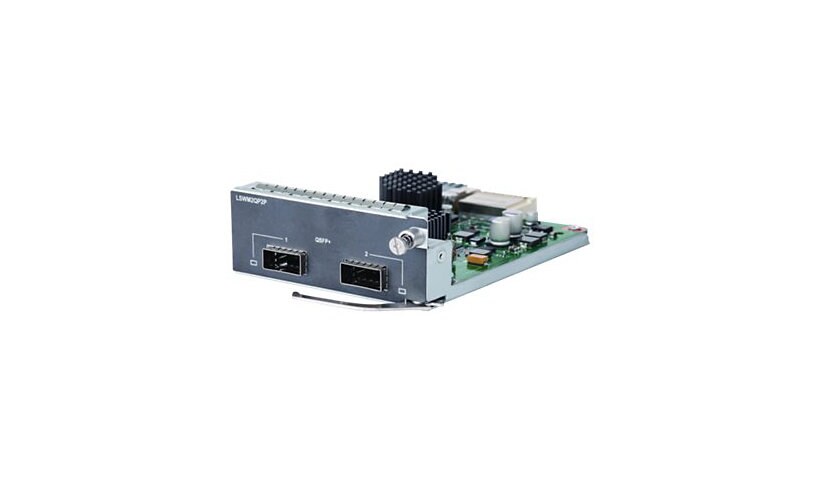 HPE 2-port QSFP+ Module - expansion module - 40Gb Ethernet x 2