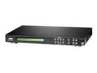 ATEN VM6404H 4x4 4K HDMI Matrix Switch with Scaler - video/audio switch - rack-mountable