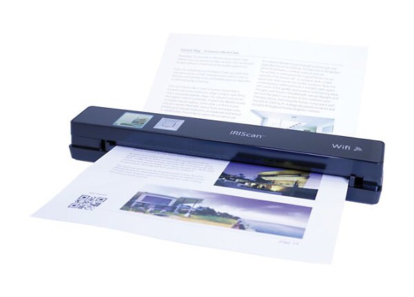IRIS IRIScan Anywhere 3 Wi-Fi - sheetfed scanner - portable - USB, Wi-Fi
