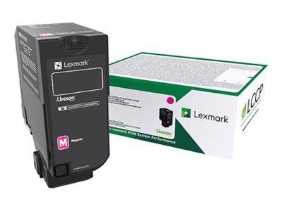 Lexmark - magenta - original - toner cartridge - LCCP, LRP