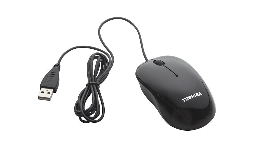 Toshiba U55 - mouse - USB - black