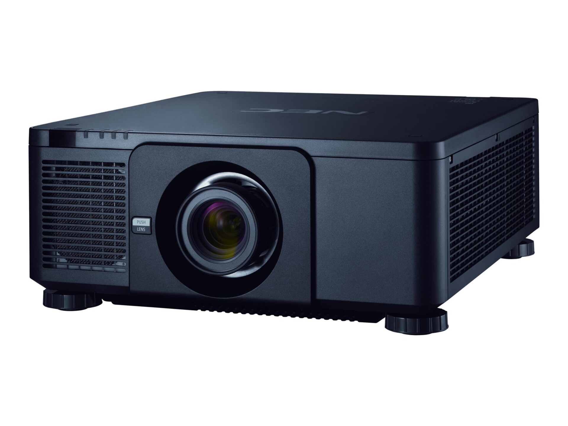 NEC PX803UL - DLP projector - no lens - 3D - LAN - black